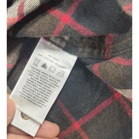 Pendleton Flannel Shirt Mens Extra Large Mason Cotton Button Down Outdoors Brown - Picture 4 of 11